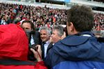 Eindhoven, 9 April 2006 Kampioenswedstrijd PSV-FC Groningen
Kompetitie Seizoen 2005/2006 Eindstand 1-1
Blijdschap bij Guus Hiddink Fred Rutten en Rene Eykelkamp