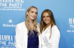 Rotterdam 27 september 2024
Premiere Mamma mia the party in  Schiecentrale.  Jada Borsato kwam met  Channah Jane