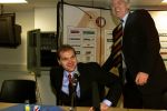 Rotterdam 20 december 1998
Jan wouters en Leo Beenhakker beide lachend op de persconferentie na afloop Feyenoord-AJAX, eindstand 1-1


FOTO PETER SMULDERS BV