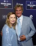 Utrecht 2 september 2024
Voetballer van het jaar verkiezing  van ESPN in de Fabrique in Utrecht. Jean Marie Pfaff kwam met zijn vrouw Carmen Pfaff