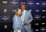 Utrecht 2 september 2024
Voetballer van het jaar verkiezing  van ESPN in de Fabrique in Utrecht. Jean Marie Pfaff kwam met zijn vrouw Carmen Pfaff