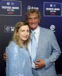 Utrecht 2 september 2024
Voetballer van het jaar verkiezing  van ESPN in de Fabrique in Utrecht. Jean Marie Pfaff kwam met zijn vrouw Carmen Pfaff