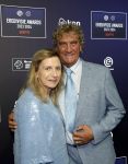 Utrecht 2 september 2024
Voetballer van het jaar verkiezing  van ESPN in de Fabrique in Utrecht. Jean Marie Pfaff kwam met zijn vrouw Carmen Pfaff