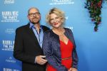 Rotterdam 27 september 2024
Premiere Mamma mia the party in sw Schiecentrale. Justine Marcella met partner