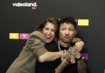 Schiphol 31 september 2024
Winterpresentatie RTL / Videoland in een tent achter Hotel v d Valk bij Schiphol . Kraantje Pappie en Marieke Elsinga