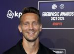 Utrecht 2 september 2024
Voetballer van het jaar verkiezing  van ESPN in de Fabrique in Utrecht. Luuk de Jong met zijn vriendin