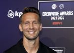 Utrecht 2 september 2024
Voetballer van het jaar verkiezing  van ESPN in de Fabrique in Utrecht. Luuk de Jong met zijn vriendin