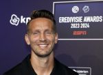 Utrecht 2 september 2024
Voetballer van het jaar verkiezing  van ESPN in de Fabrique in Utrecht. Luuk de Jong met zijn vriendin