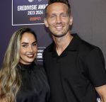 Utrecht 2 september 2024
Voetballer van het jaar verkiezing  van ESPN in de Fabrique in Utrecht. Luuk de Jong met zijn vriendin