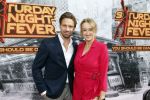 Den Bosch 29 september 2024
Premiere Saturday night fever in de Parade in Den Bosch . Lysanne van der Sijs (r)  met Mathijs Pater