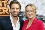 Den Bosch 29 september 2024
Premiere Saturday night fever in de Parade in Den Bosch . Lysanne van der Sijs (r)  met Mathijs Pater