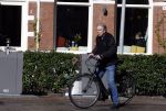 Amsterdam 26 september 2024
Maarten Spanjer op de fiets in Amsterdam