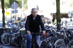 Amsterdam 26 september 2024
Maarten Spanjer op de fiets in Amsterdam