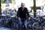 Amsterdam 26 september 2024
Maarten Spanjer op de fiets in Amsterdam