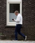 Enschede 15 september 2024
Pieter Omtzigt bij zijn huis waar hij met zijn vrouw Ayfer Koc en hun dochters woont.