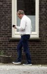 Enschede 15 september 2024
Pieter Omtzigt bij zijn huis waar hij met zijn vrouw Ayfer Koc en hun dochters woont.