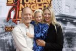 Den Bosch 29 september 2024
Premiere Saturday night fever in de Parade in Den Bosch . Ron Boszhard met partner en dochter