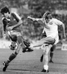 Stuttgart, 25 Mei 1988 PSV-Benfica, eindstand 0-0 Finale EC I ( voorloper van de Champions League ) en winnaar door strafschoppen na verlenging.
Soren Lerby
Foto Peter Smulders BV