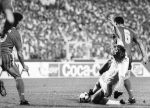 Stuttgart, 25 Mei 1988 PSV-Benfica, eindstand 0-0 Finale EC I ( voorloper van de Champions League ) en winnaar door strafschoppen na verlenging.
Soren Lerby
Foto Peter Smulders BV