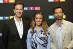 Schiphol 31 september 2024
Winterpresentatie RTL / Videoland in een tent achter Hotel v d Valk bij Schiphol . Sven Sauve Ellen van den Berghe en Peter van der Vorst