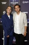 Utrecht 2 september 2024
Voetballer van het jaar verkiezing  van ESPN in de Fabrique in Utrecht. Tessa Wullaert met partner