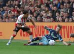 Eindhoven, 21 September 2025
PSV-AJAX, Eindstand 2-2
Kompetitie seizoen 2025-2026
Anass Salah-Eddine metKenneth Taylor