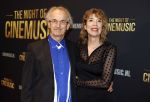 Amsterdam 12 september 2025
Uitreiking Cinemusic Rembrandt Oeuvre Award - tijdens The Night Of Cinemusic in het Concertgebouw. Jeroen Krabbe krijgt Ouvre prijs uit handen van Rene Mioch . Ate de Jong met zijn vrouw