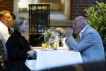 Amsterdam 26 augustus 2025
Connie Witteman en Henk de Vries op terras bij Jondani