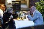 Amsterdam 26 augustus 2025
Connie Witteman en Henk de Vries op terras bij Jondani