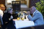 Amsterdam 26 augustus 2025
Connie Witteman en Henk de Vries op terras bij Jondani
