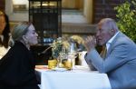 Amsterdam 26 augustus 2025
Connie Witteman en Henk de Vries op terras bij Jondani