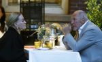 Amsterdam 26 augustus 2025
Connie Witteman en Henk de Vries op terras bij Jondani