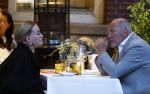 Amsterdam 26 augustus 2025
Connie Witteman en Henk de Vries op terras bij Jondani