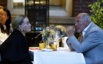 Amsterdam 26 augustus 2025
Connie Witteman en Henk de Vries op terras bij Jondani