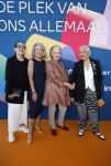 Hilversum 9 september 2025
NPO najaarspresentatie bij beeld en geluid . De Grannies van Amsterdam (vlnr) Lorraine Littaur Tonneke veldhuizen Joanita Green en Mug Elias