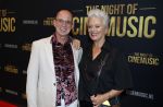 Amsterdam 12 september 2025
Uitreiking Cinemusic Rembrandt Oeuvre Award - tijdens The Night Of Cinemusic in het Concertgebouw. Jeroen Krabbe krijgt Ouvre prijs uit handen van Rene Mioch .  Doris Baaten en partner