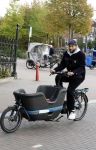 Amsterdam 26 september 2025
Edson da Graca op de bakfiets in Amsterdam.