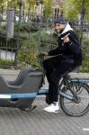 Amsterdam 26 september 2025
Edson da Graca op de bakfiets in Amsterdam.