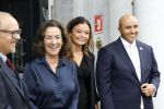 Amsterdam 10 september 2025
Prinses Amalia is uitgenodigd voor een  lunch in de ambtswoning van burgemeester Femke Halsema, waar zij een ontmoeting had met het gemeentebestuur van Amsterdam