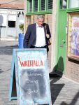 Rotterdam 22 september 2025
Herdenkingsbijeenkomst voor Joke Bruijs in Theater Walhalla . Partner Frits Landesbergen