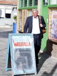 Rotterdam 22 september 2025
Herdenkingsbijeenkomst voor Joke Bruijs in Theater Walhalla . Partner Frits Landesbergen