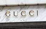 Amsterdam 26 augustus 2026
Logo's van de winkels op de pc hooftstraat . DE Winkelstraat van Nederland . Gucci