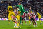 Eindhoven, 16 September 2025
CL wedstrijd PSV-Union Saint-Gilloise, eindsatnd 1-3
Guus Til, doelman Kjell Scherpen Kevin Rodriguez