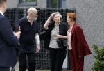 Rotterdam 20 september 2025
Crematie Gerard Cox bij crematorium de Hoeksche Waard. Hugo Metsers Pleuni Touw en Loes Luca