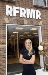 Enkhuizen 30 augustus 2025
Irene Schouten opent met haar compagnon Susan Bakker de tweede RFRMR  .RFRMR is een pilates studio