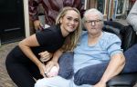 Enkhuizen 30 augustus 2025
Irene Schouten opent met haar compagnon Susan Bakker de tweede RFRMR  .RFRMR is een pilates studio . Irene Schouten met haar moeder en vader