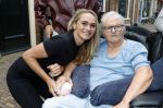 Enkhuizen 30 augustus 2025
Irene Schouten opent met haar compagnon Susan Bakker de tweede RFRMR  .RFRMR is een pilates studio . Irene Schouten met haar moeder en vader
