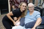 Enkhuizen 30 augustus 2025
Irene Schouten opent met haar compagnon Susan Bakker de tweede RFRMR  .RFRMR is een pilates studio . Irene Schouten met haar moeder en vader