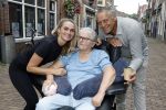 Enkhuizen 30 augustus 2025
Irene Schouten opent met haar compagnon Susan Bakker de tweede RFRMR  .RFRMR is een pilates studio . Irene Schouten met haar moeder en vader