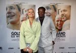 Den Haag 3 september 2025
Premiere Goldband in Pathe Buitenhof Den Haag . Iris de Graaf met partner Tony Boakye